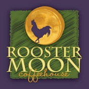 Enjoy delicious coffees and espresso drinks at Rooster Moon Coffeehouse